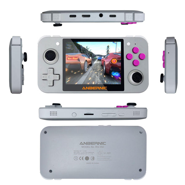 Anbernic (RG350) Handheld Console Computer games console Trolly Filler Orange 