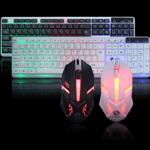 Backlit Keyboard & Mouse PC Accessories Trolly Filler 