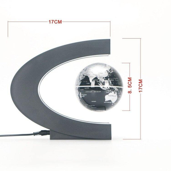 Zero Gravity Desk Globe Magnetic Levitation Globe Trolly Filler black 